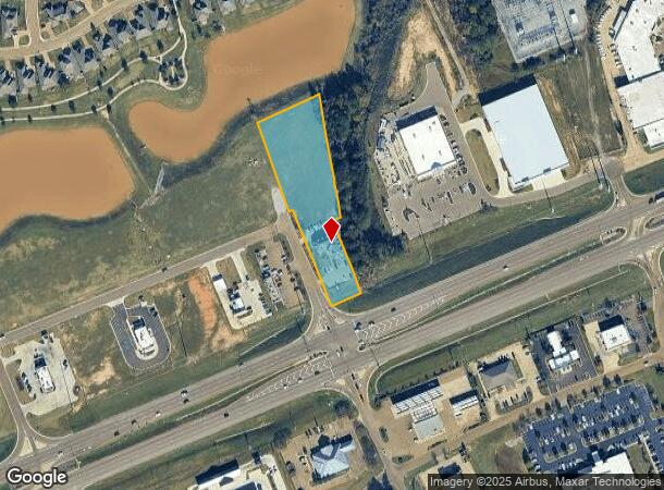 102 Pineview Dr, Flowood, MS Parcel Map