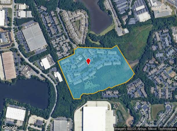  2100 Ellison Lakes Dr Nw, Kennesaw, GA Parcel Map