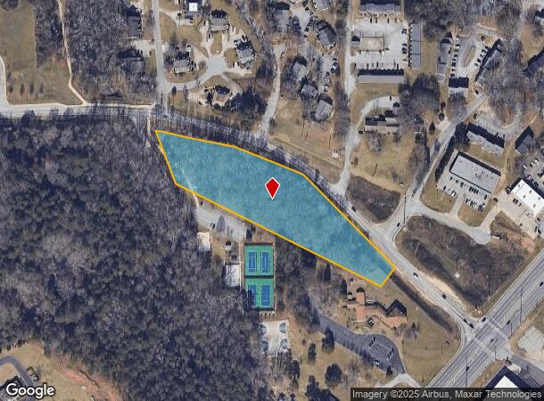 Pine Log Rd Ne, Conyers, GA Parcel Map