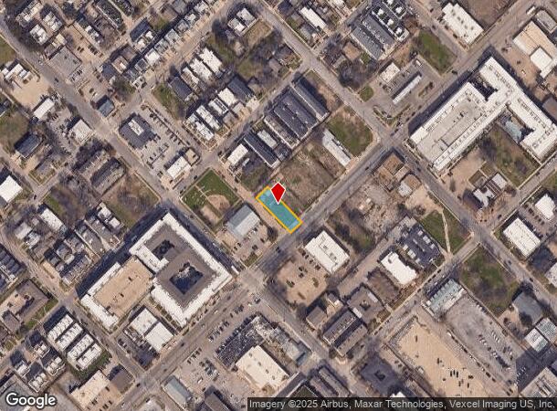 4201 Ross Ave, Dallas, TX Parcel Map