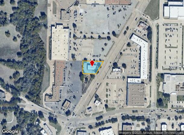  123 N Greenville Ave, Allen, TX Parcel Map