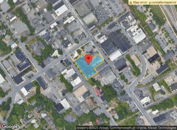  1219 Main St, Lynchburg, VA Parcel Map