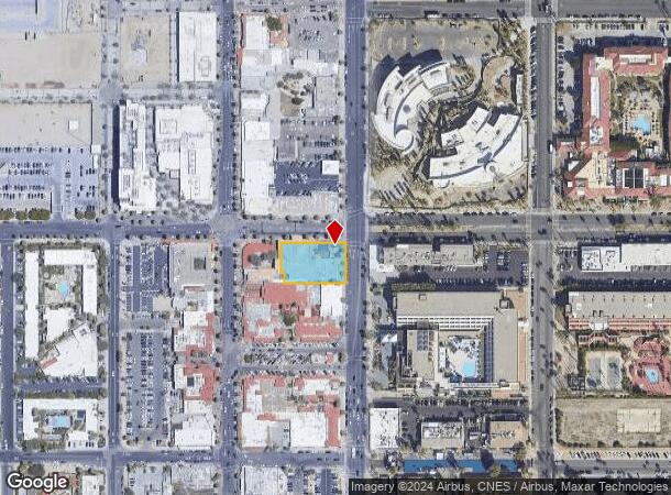  135 E Tahquitz Canyon Way, Palm Springs, CA Parcel Map