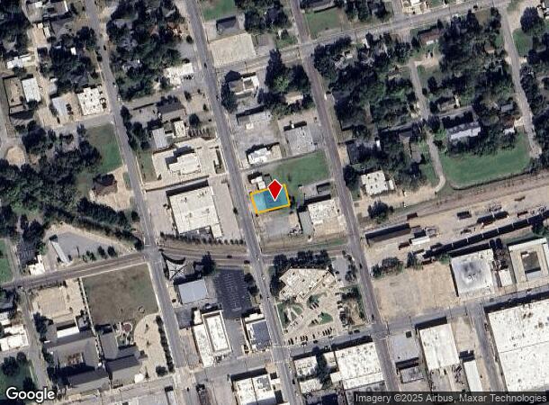  515 N Travis St, Sherman, TX Parcel Map