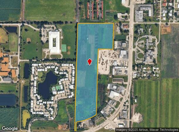 1290 S Main St, Belle Glade, FL Parcel Map