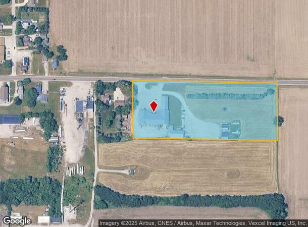  702 E Indiana St, Kouts, IN Parcel Map