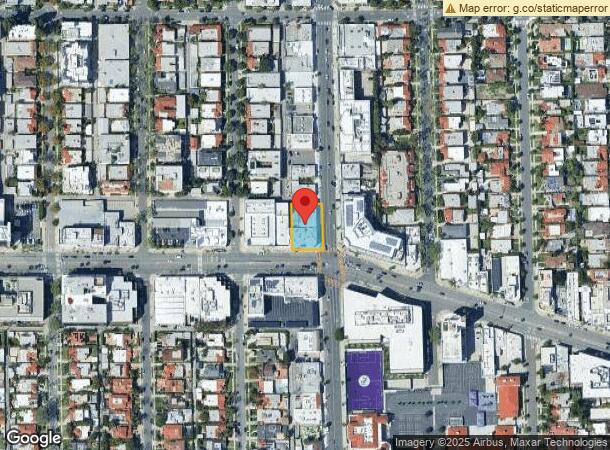  105 N Robertson Blvd, Beverly Hills, CA Parcel Map