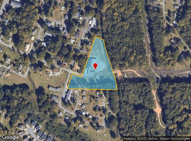  304 E Jenkins St, Dallas, NC Parcel Map