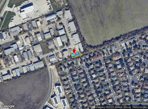  40130 Industrial Park Cir, Georgetown, TX Parcel Map