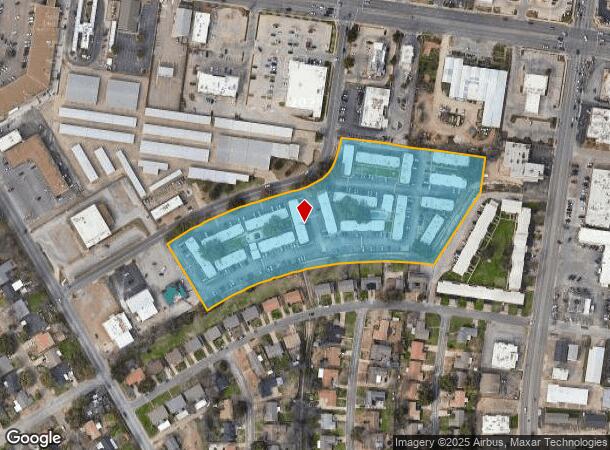  901 Wooded Acres Dr, Waco, TX Parcel Map