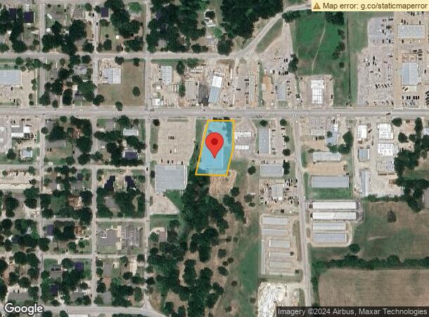  702 E Mulberry St, Kaufman, TX Parcel Map