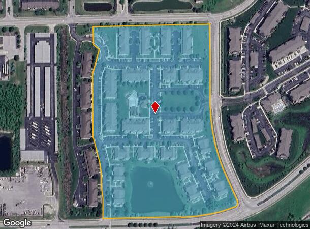  750 Central Park Dr W, Plainfield, IN Parcel Map