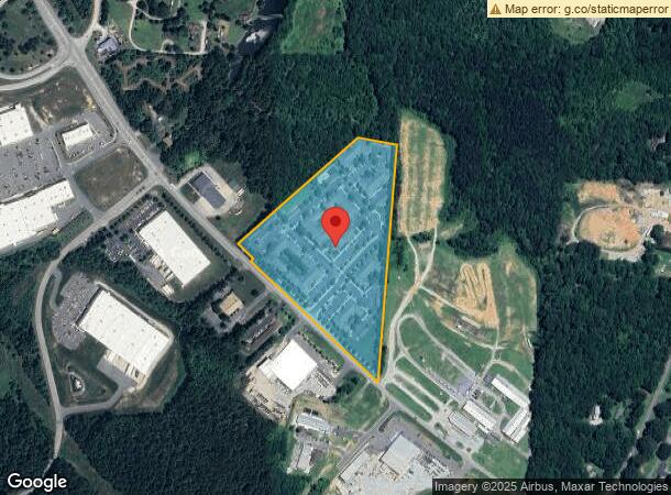  9000 Grandeur Dr, Salisbury, NC Parcel Map