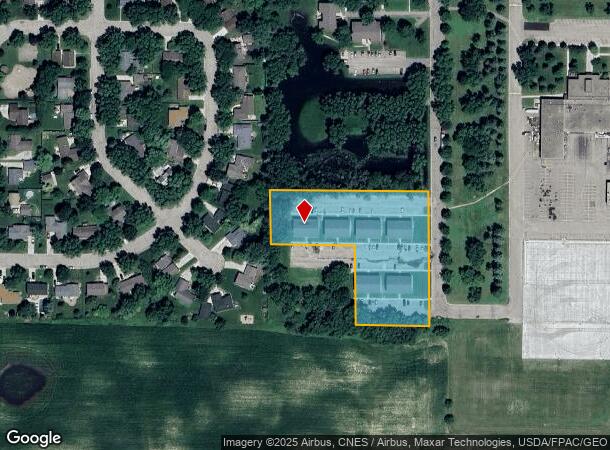 1101 24Th St Nw, Willmar, MN Parcel Map