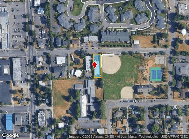  821 S 219Th St, Des Moines, WA Parcel Map