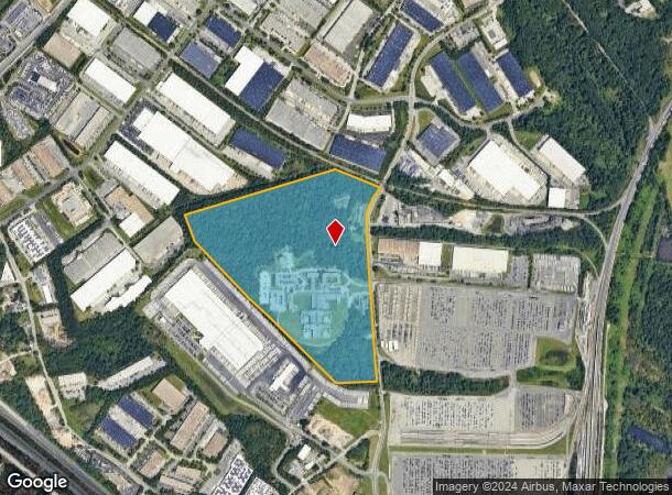  8450 Dorsey Run Rd, Jessup, MD Parcel Map