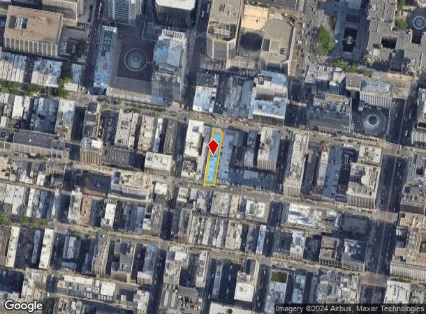  1524 Chestnut St, Philadelphia, PA Parcel Map