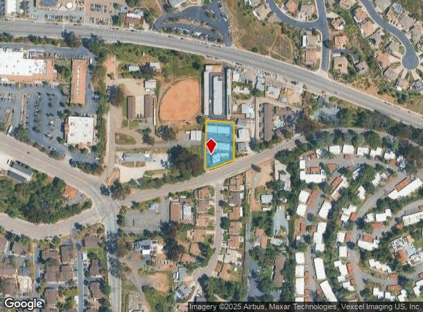 1950 Arnold Way, Alpine, CA Parcel Map