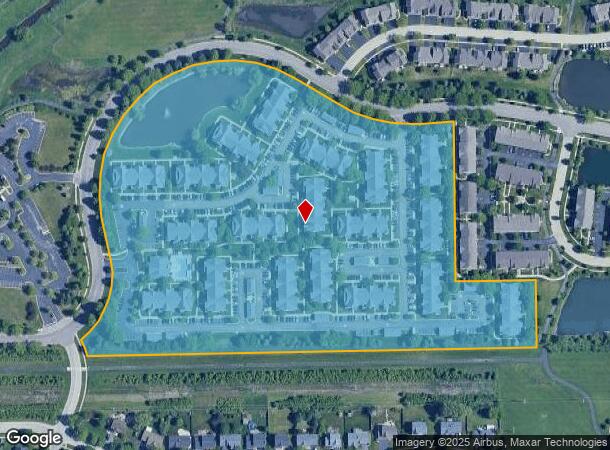  2000 Farmington Lakes Dr, Oswego, IL Parcel Map