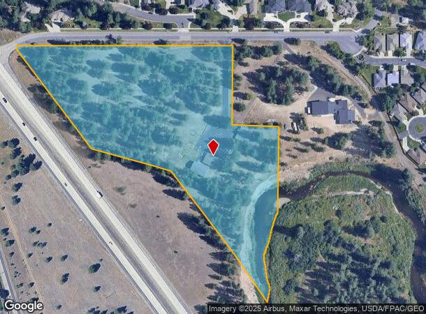  202 E Meadowlane Rd, Spokane, WA Parcel Map