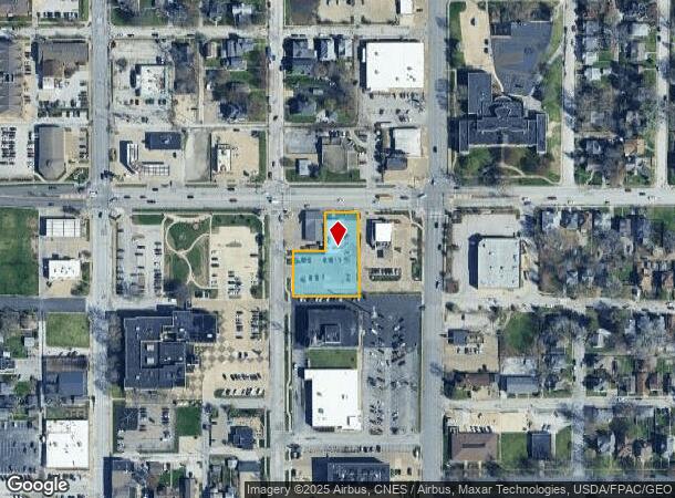  115 W Locust St, Davenport, IA Parcel Map