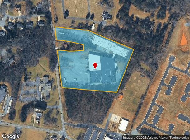  3030 Falling Creek Rd, Hickory, NC Parcel Map