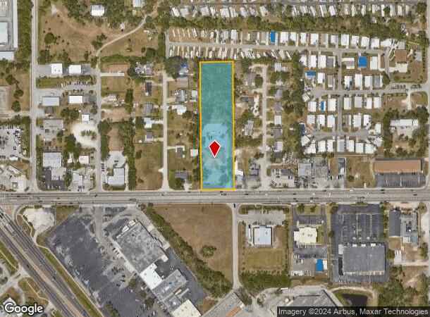  150 Pondella Rd, North Fort Myers, FL Parcel Map