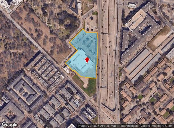 2305 N Central Expy, Dallas, TX Parcel Map