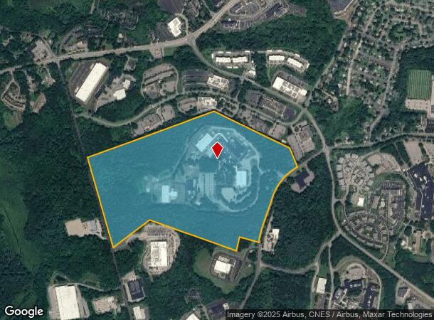  455 Forest St, Marlborough, MA Parcel Map