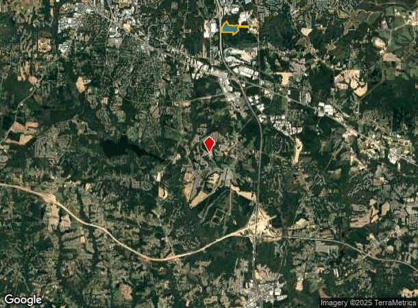  4320 Auburn Church Rd, Garner, NC Parcel Map