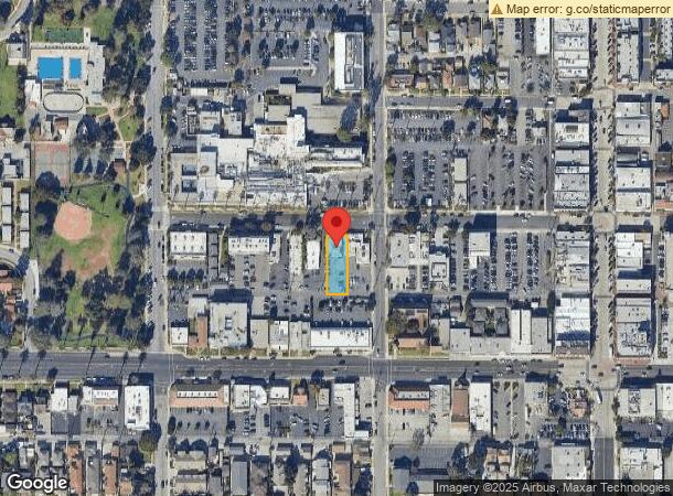  210 W College St, Covina, CA Parcel Map