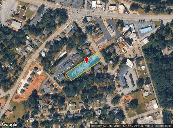  108 S 5Th St, Easley, SC Parcel Map