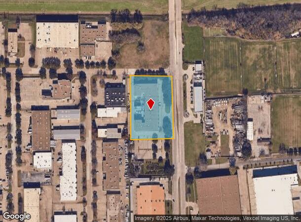  2410 Luna Rd, Carrollton, TX Parcel Map