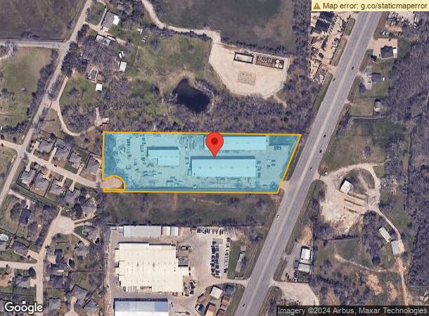  461 N Broadway St, Joshua, TX Parcel Map