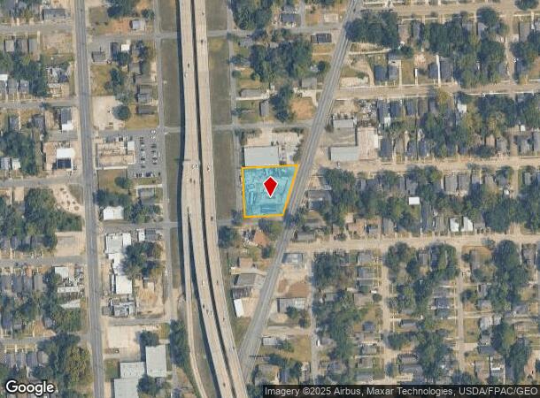  1919 Plank Rd, Baton Rouge, LA Parcel Map