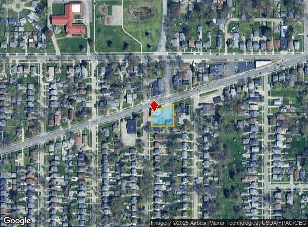  2391 Airport Hwy, Toledo, OH Parcel Map