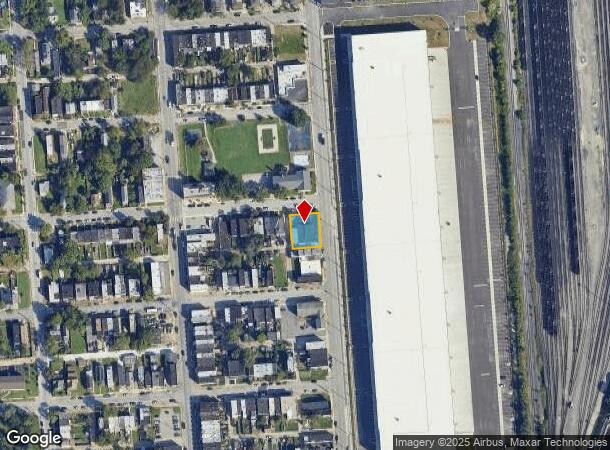 1631 Filbert St, Curtis Bay, MD Parcel Map
