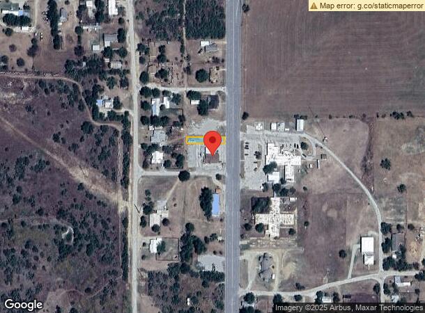  801 N Minter Ave, Throckmorton, TX Parcel Map