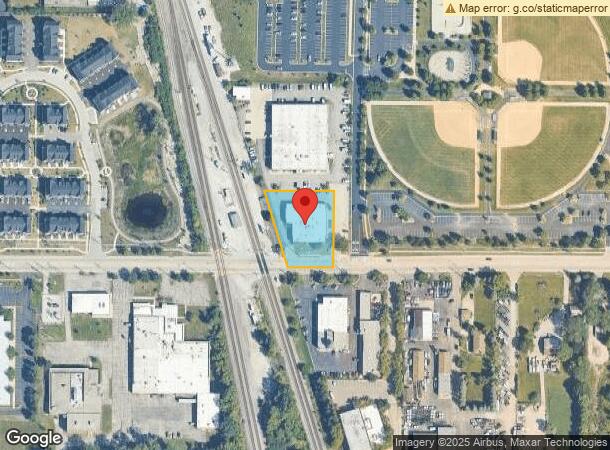  1838 Techny Ct, Northbrook, IL Parcel Map