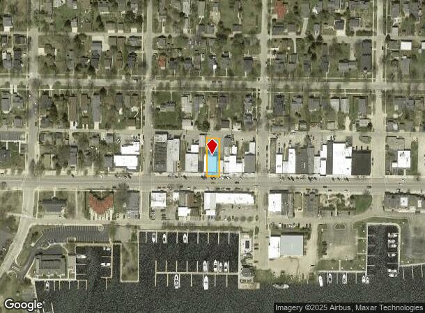  313 Main St, Frankfort, MI Parcel Map