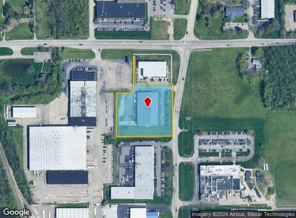  7020-7050 Guion Rd, Indianapolis, IN Parcel Map