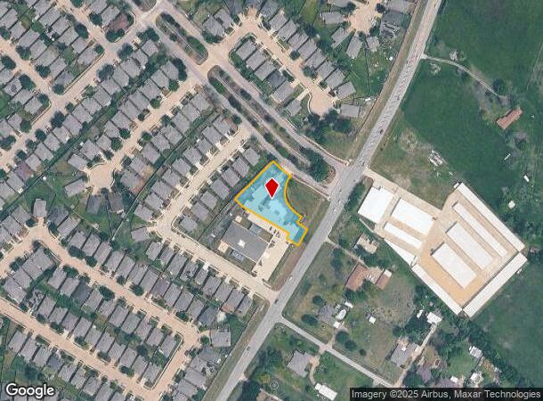  1001 Travis Ranch Blvd, Forney, TX Parcel Map