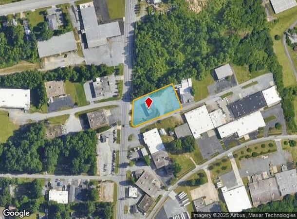  2033 W Green Dr, High Point, NC Parcel Map