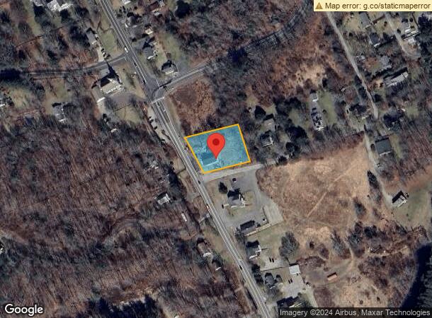  534 Storrs Rd, Mansfield Center, CT Parcel Map