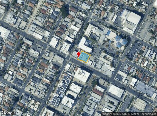  2921 Beverly Blvd, Los Angeles, CA Parcel Map