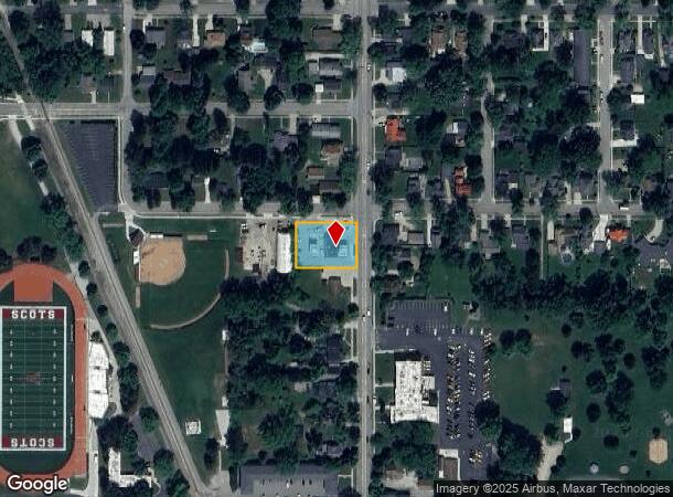 639 Wright Ave, Alma, MI Parcel Map