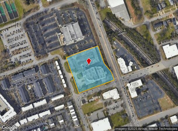  1600 Williams St, Columbia, SC Parcel Map