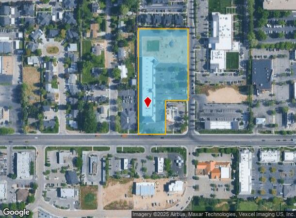 8610 W Overland Rd, Boise, ID Parcel Map
