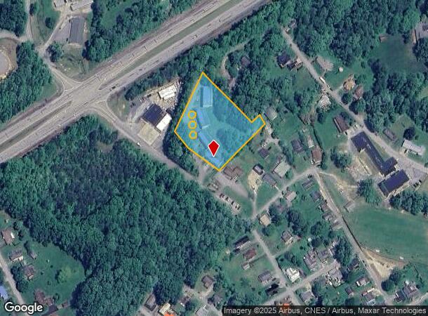  140 Lively St, Fayetteville, WV Parcel Map