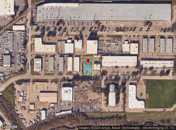  1444 Halsey Way, Carrollton, TX Parcel Map